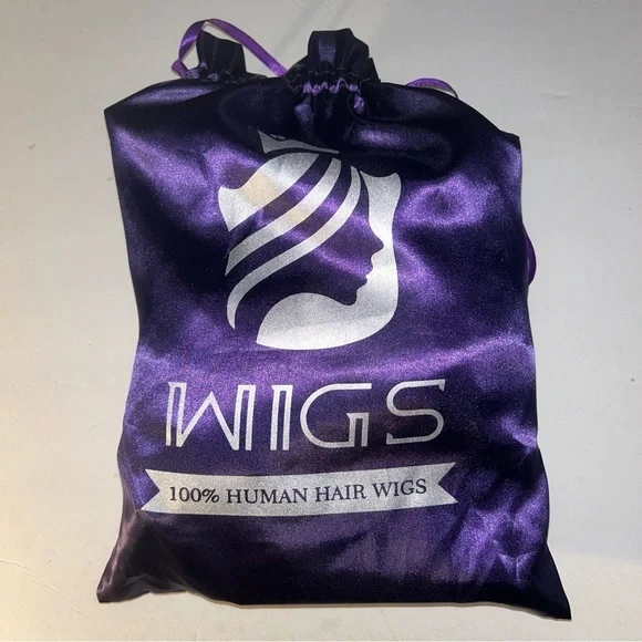 ‘Human Hair’ Wavy Black Wig 12 in Everyday Cosplay Halloween - Picture 4 of 8